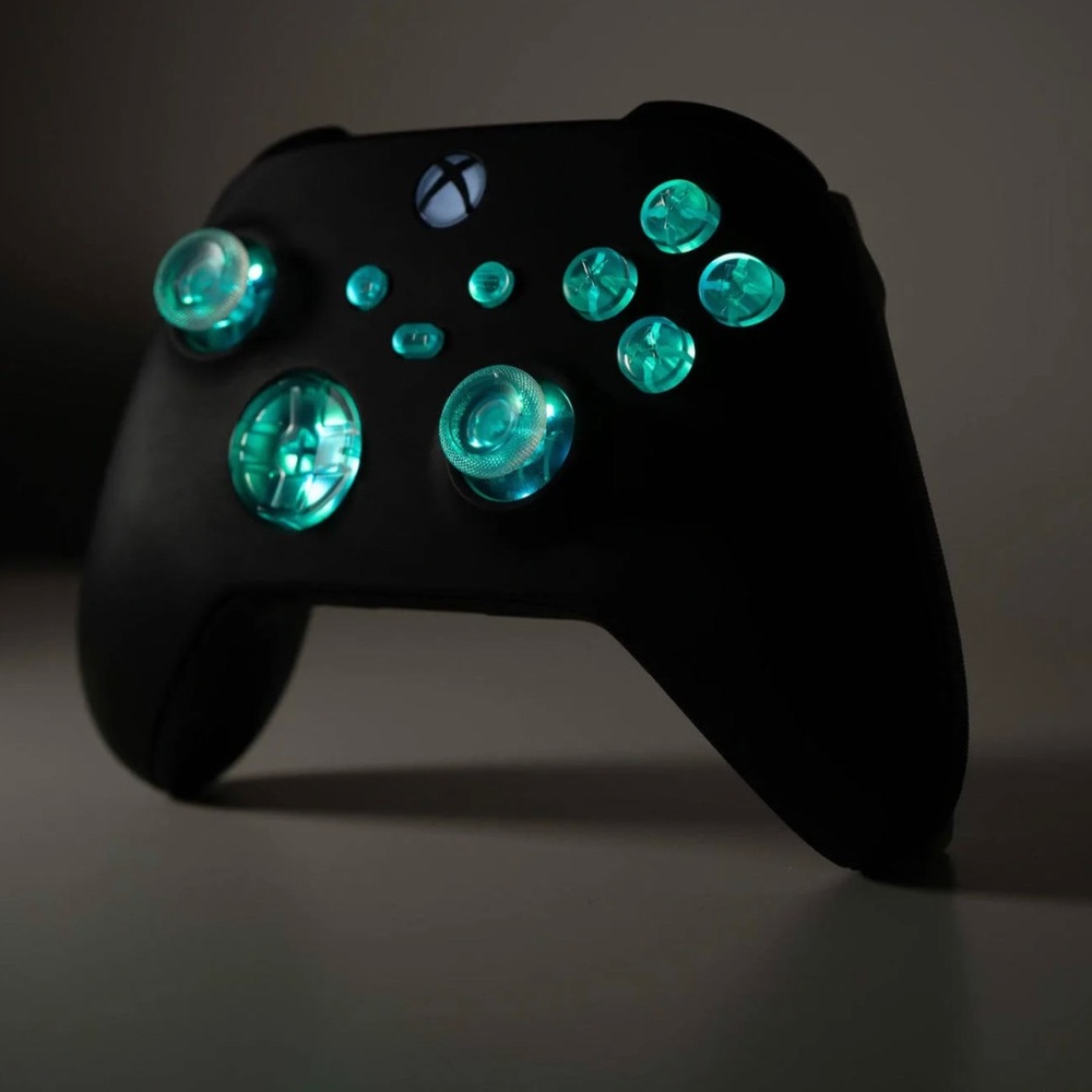 Microsoft Xbox Series X/S Custom Modded Controller With LED’s “Black Carbon”